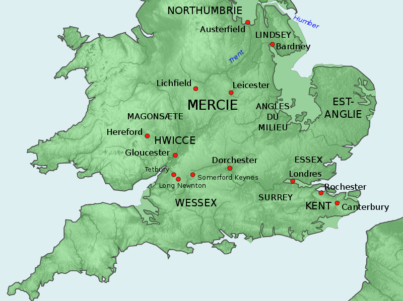 Carte situant les lieux mentionnés dans l'article