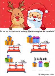 24 énigmes de Noël à imprimer gratuitement cycle 3