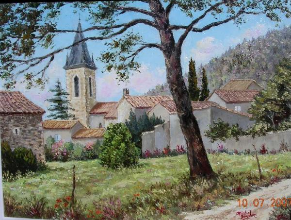 Peinture de : Michel Bendon