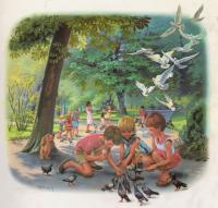 Un dimanche au parc  ... 