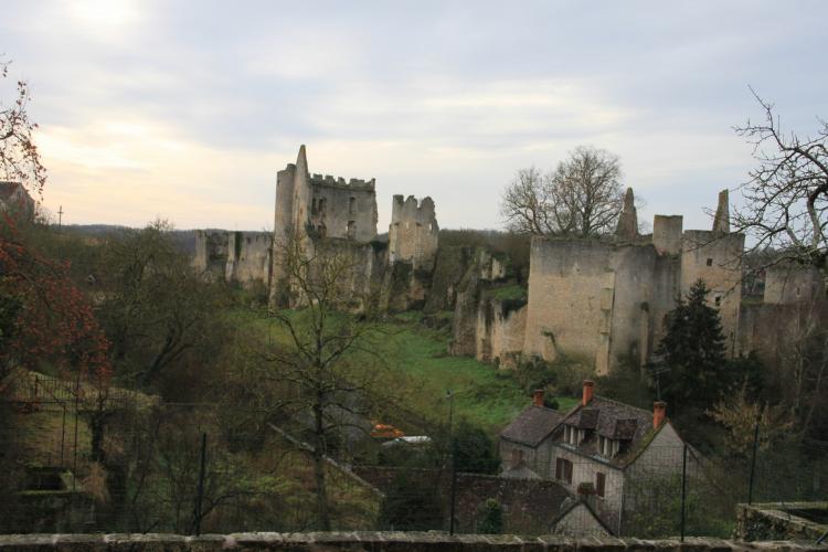 vue depuis la ville basse