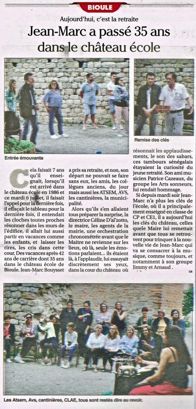 BONNE RETRAITE!