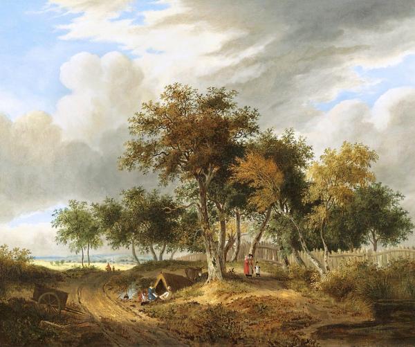 Peinture de : Samuel David Colkett