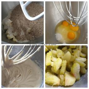 CRUMB CAKE A LA RHUBARBE