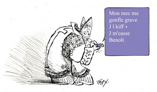 Benoît XVI Tweet Pape démission mariage gay