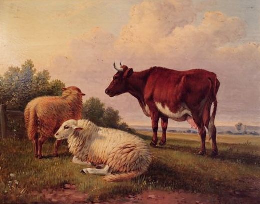 Peinture de :Thomas Sidney Cooper 