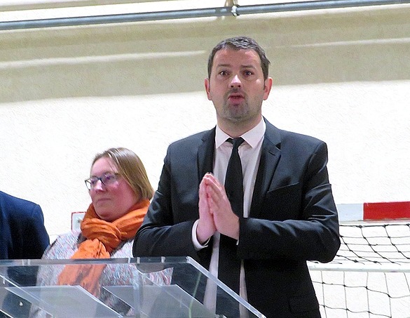 Jérémie Brigand, Président de la Communauté de Communes du Pays Châtillonnais , a présenté ses vœux aux habitants du territoire