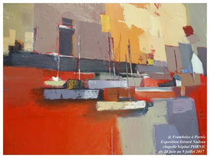 Pornic, exposition peinture Gérard NADEAU - 2017