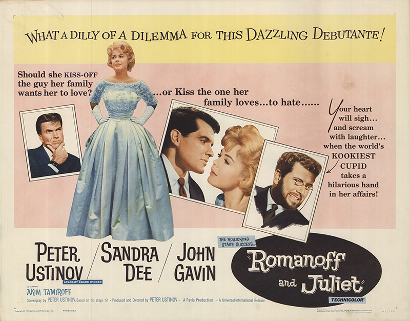 ROMANOFF AND JULIE BOX OFFICE USA 1961