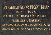 Noor Inayat KHAN, une princesse indienne espionne morte pour la France Noor Inayat KHAN, une princesse indienne espionne morte pour la France