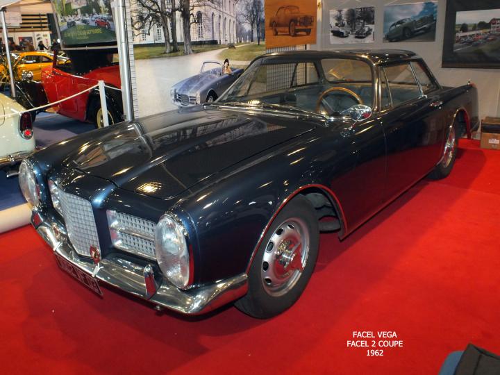 FACEL VEGA : LES MODELES 8 CYLINDRES