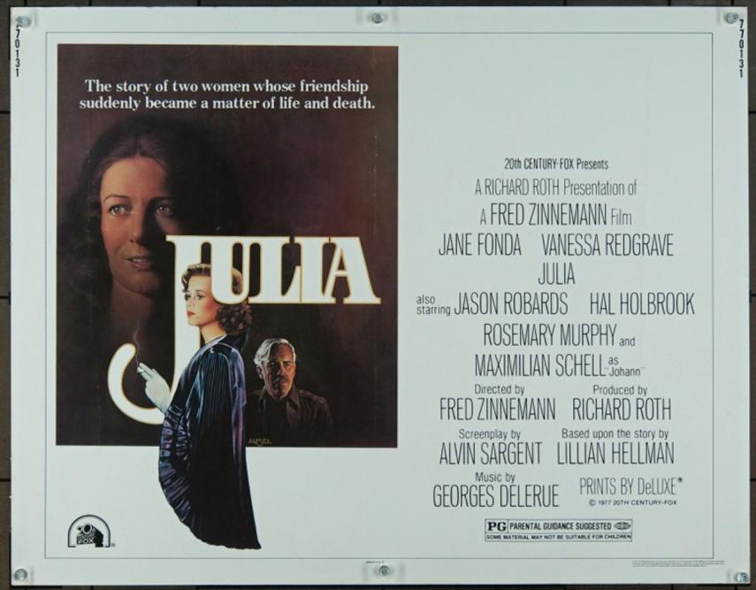 JULIA BOX OFFICE USA 1977