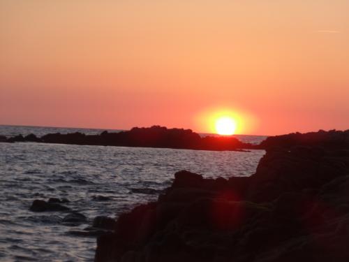 Douce soirée de printemps après une belle journée ensoleillée