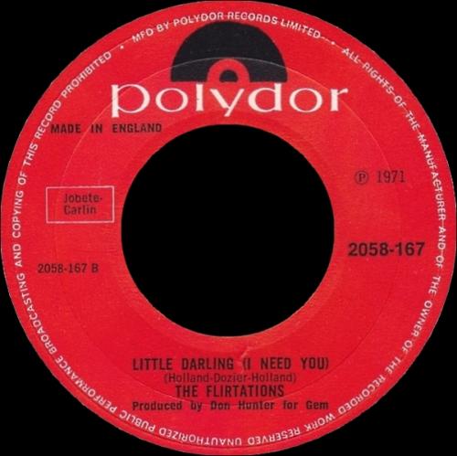 The Flirtations : CD " The Sounds Love Singles 1968 - 1974 " Soul Bag Records DP 215 [ FR ]