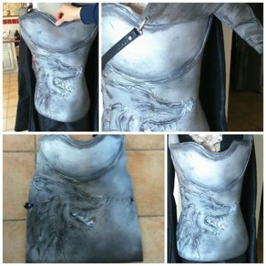 Armure "direwolf" des Stark