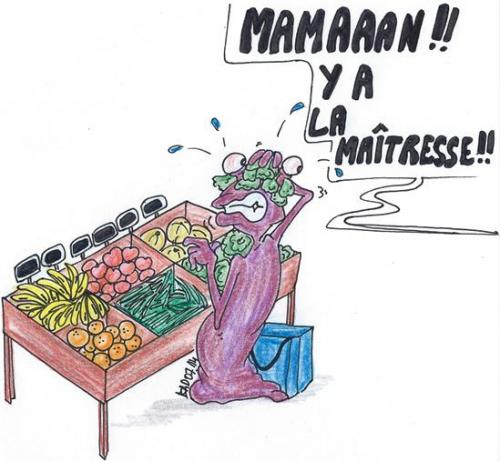 Incognito au supermarché !