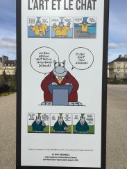 la balade du 19 octobre sur les trace du CHAT à Caen