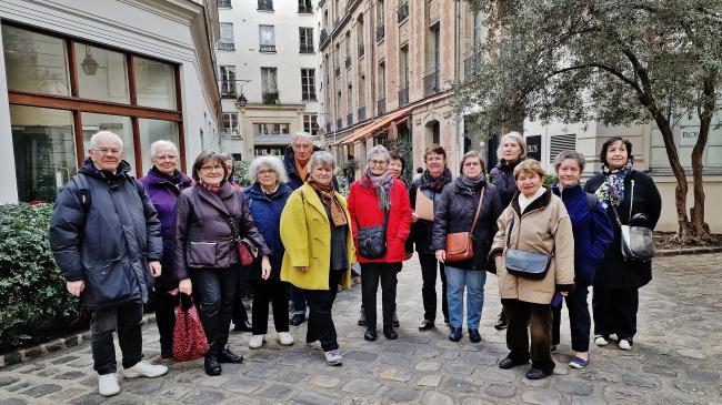 ☻ Le quartier Saint-Germain avec Générations 13