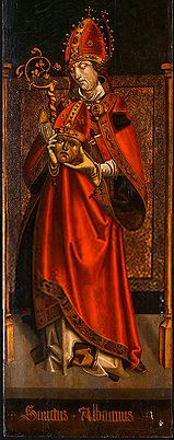Saint Alban de Mayence Martyr († v. 400)