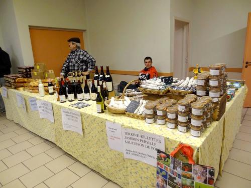 Le marché de Noël 2013 à Sainte Colombe sur seine