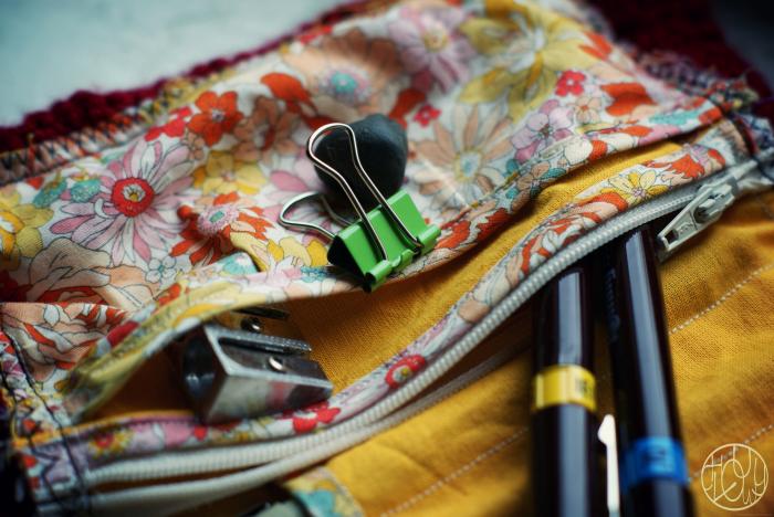Une pochette à dessiner