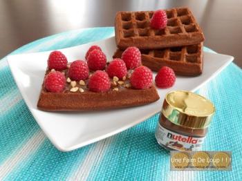 Tarte soleil nutella et pralin