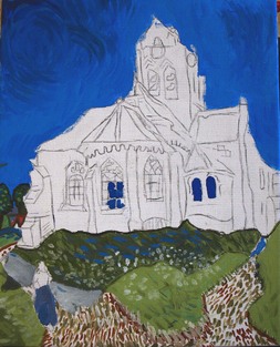 Van Gogh - L'église d'Auvers-sur-Oise