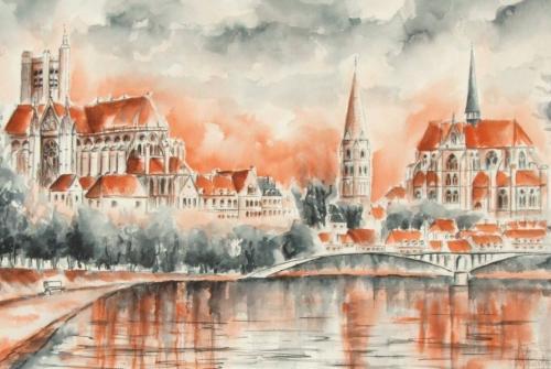 Peinture de : Monique GUIMARD