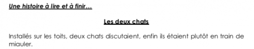Histoires à suivre (production d’écrits CE1-CE2)