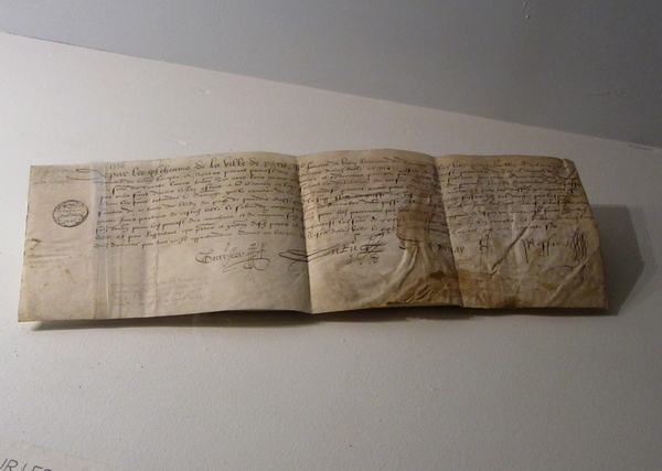 Lors du voyage de la SAHC au Musée National de l'Archéologie, nous avons pu visiter une exposition sur Henri II