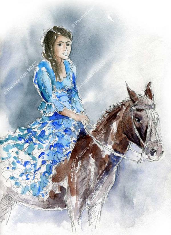 Aquarelles d'Alain Marc