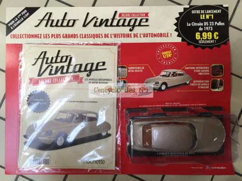 N° 1 Auto vintage deluxe collection - Lancement