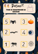 Espace à scénario le chaudron de la sorcière