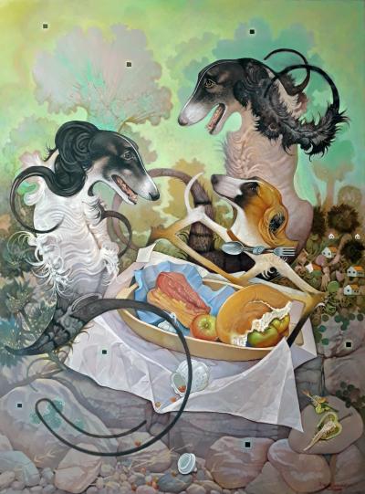 L'exposition "Les Fables de La Fontaine" au Château de Vascoeuil