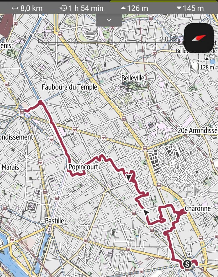 Le parcours