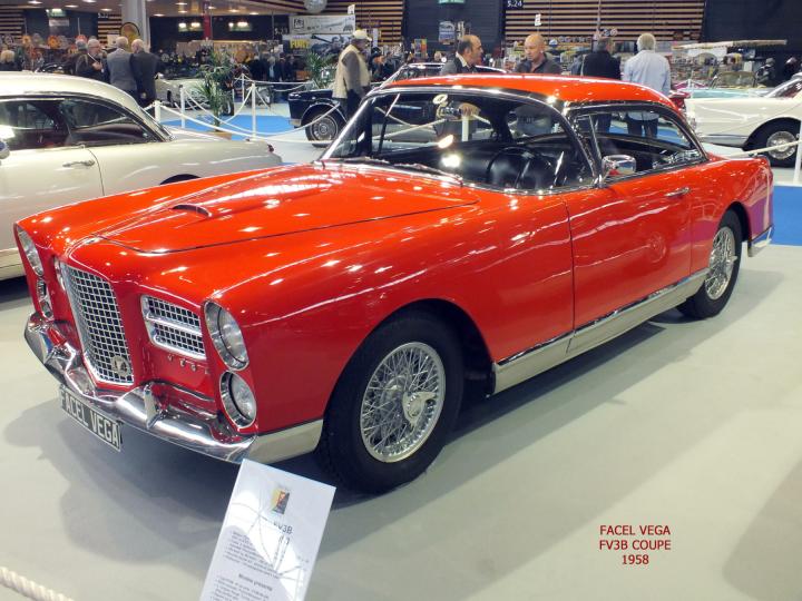 FACEL VEGA : LES MODELES 8 CYLINDRES