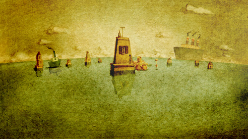 La maison en petits cubes