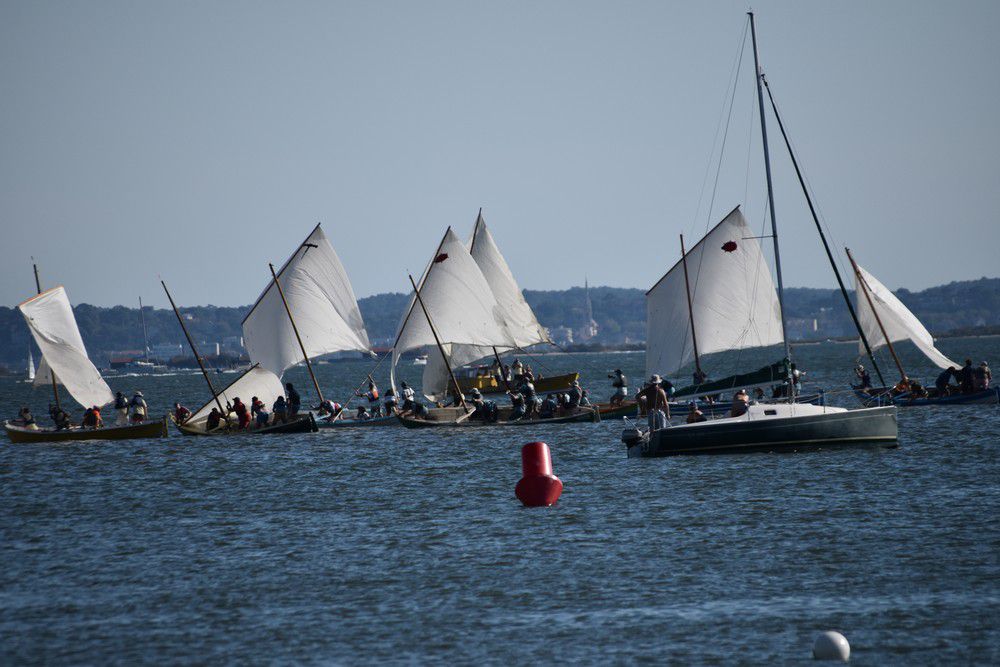 Les Festivoiles de Claouey 2022 - le départ...