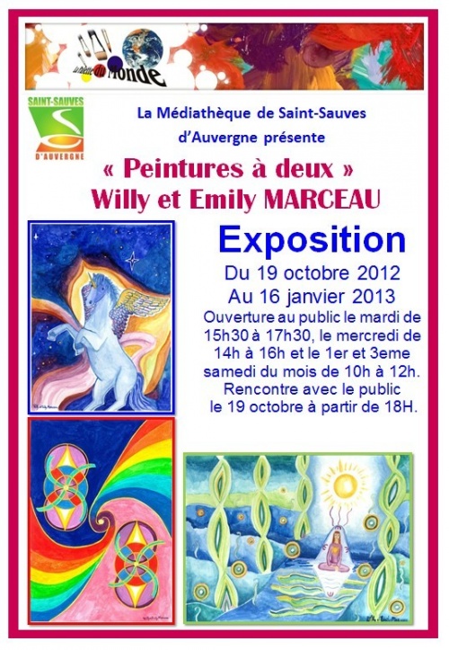 EXPOSITION DE W. ET E.MARCEAU