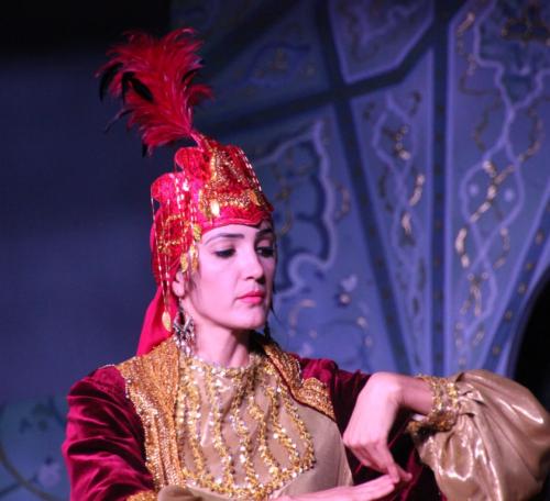 Spectacle au théâtre El Merosi (suite) à Samarcande