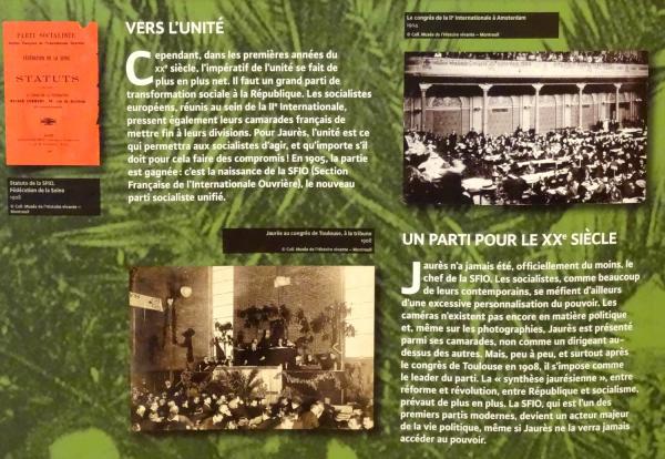 "Jaurès, un pacifiste pragmatique" une exposition proposée par la Ligue des Droits de l'Homme