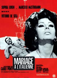 MARIAGE A L'ITALIENNE BOX OFFICE FRANCE 1964