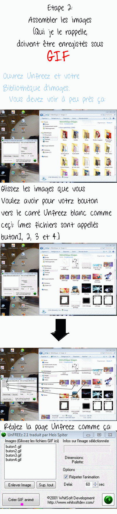 Faire un bouton de blog animé
