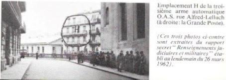  Il y a soixante ans  26 mars 1962, rue d’Isly à Alger, les archives militaires françaises qu’Emmanuel Macron veut ignorer
