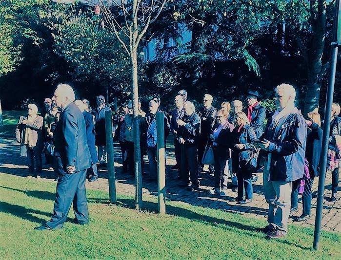 Victimes de l'OAS - Journée du souvenir - Compte rendu de la cérémonie du 6 octobre 2017 au cimetière parisien du Père-Lachaise.