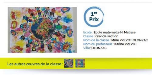 Résultats concours Canson