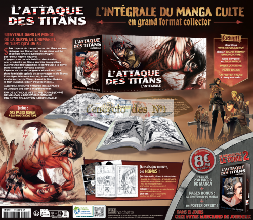 N° 1 L'attaque des Titans l'intégrale - Test 
