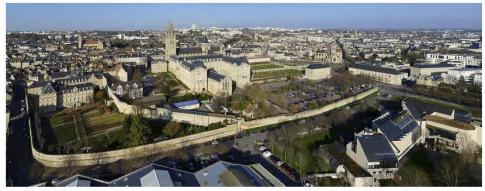 LES REMPARTS DE CAEN (Calvados)