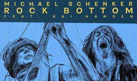 MICHAEL SCHENKER - "Rock Bottom" [feat. Kai Hansen] Visualizer Video