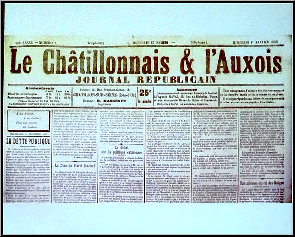 Trois conférenciers ont évoqué le Front Populaire, lors de conférences proposées par  la Ligue des Droits de l'Homme de la section de Châtillon sur Seine...